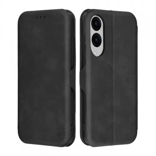 Husa pentru Samsung Galaxy S25 Edge S937, Techsuit, Safe Wallet Plus, Neagra