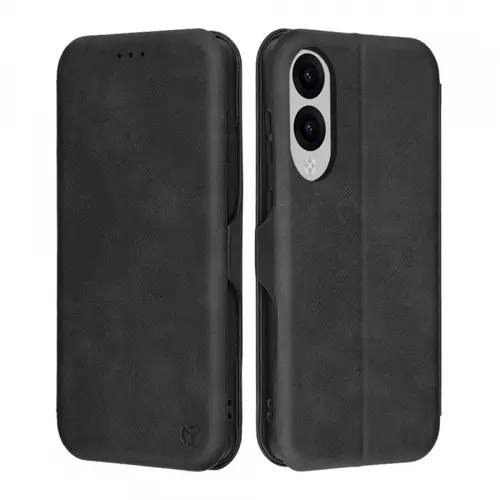 Husa pentru Samsung Galaxy S25 Edge S937, Techsuit, Safe Wallet Plus, Neagra