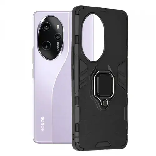 Husa pentru Honor 100 Pro, Techsuit, Shield, Neagra
