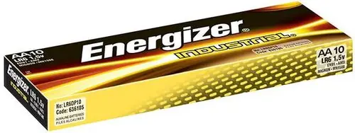 Baterii AA Energizer 7638900361056, Industrial, 1.5V, 10 buc