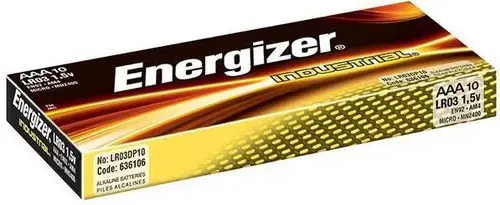 Baterii AAA Energizer 7638900361063, Industrial, 1.5V, 10 buc