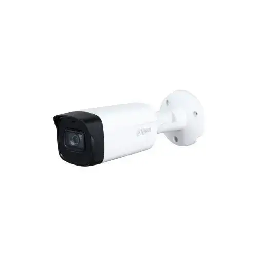 Camera de supraveghere Dahua HAC-HFW1200TH-I8-A-0360B-S6 Bullet analogica, 2MP, 3.6mm,  IR 80m, IP67, metal+plastic