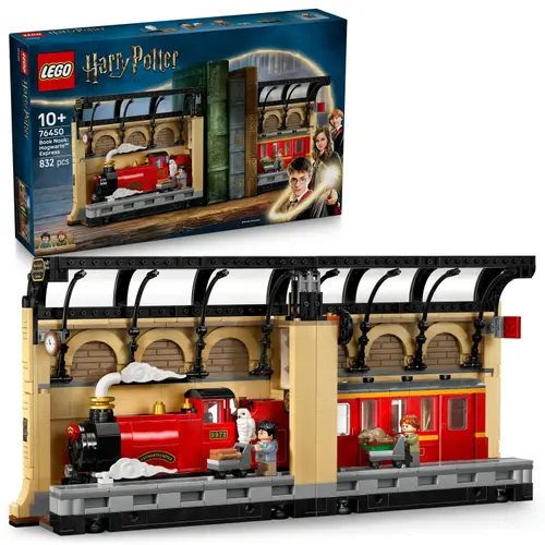 LEGO® Harry Potter™ - Coltul cu carti: Expresul Hogwarts™ 76450, 832 piese