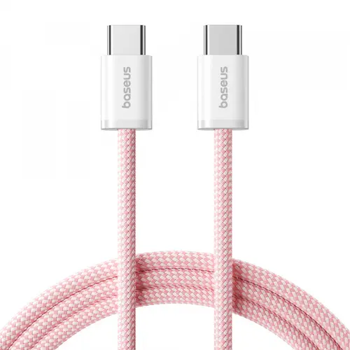 Cablu Date si Incarcare USB-C - USB-C Baseus Dynamic 4 Series P10381400411-00, 100W, 1m, Roz