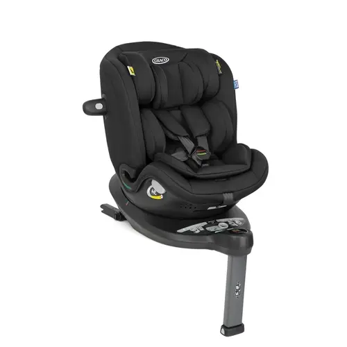 Scaun auto Graco rotativ 360 Turn2Me Grow,  0-7 ani, I-Size, reglabil, Negru