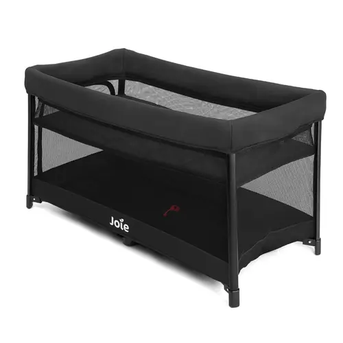 Patut pliabil de calatorie transformabil in tarc Joie Amigo, 0 - 15 kg, Negru