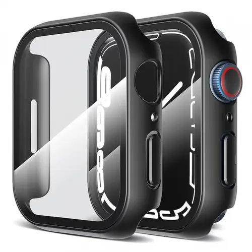 Husa Techsuit Defense360 Pro pentru Apple Watch Series 7 45mm, Neagra
