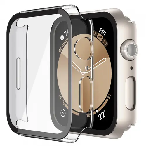 Husa Techsuit Defense360 Pro pentru Apple Watch 40mm Series, Transparenta