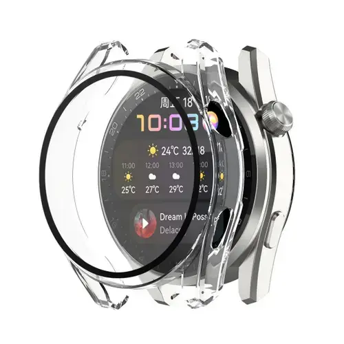 Husa Techsuit Defense360 Pro pentru Huawei Watch 3, Transparenta