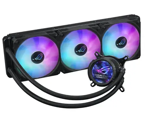 Cooler CPU ASUS ROG Strix LC III 360 ARGB LCD, 3 x 120mm, Negru