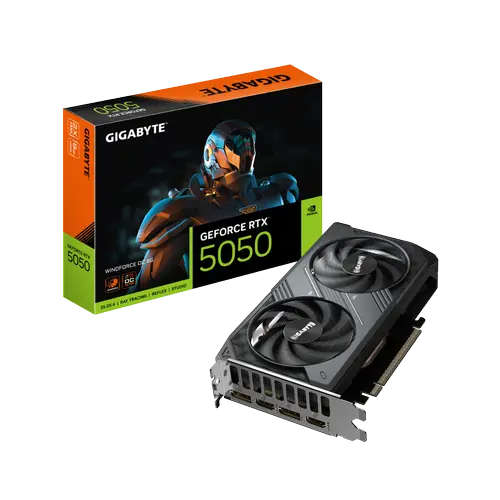 Placa video GIGABYTE RTX 5050 WINDFORCE OC 8GB GDDR6 128-bit