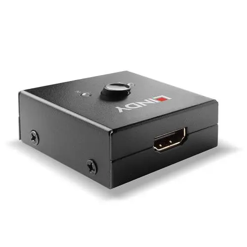 Adaptor Switch Lindy LY-38336, 2x HDMI - HDMI, Black
