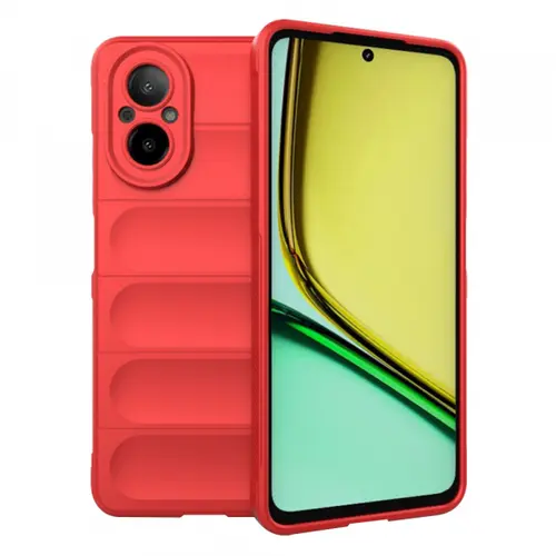 Husa pentru Realme C67 4G, Techsuit, Magic Shield, Rosie