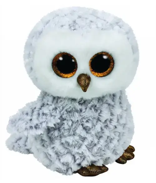 Plus Ty 24cm Boos Owlette Bufnita Alba