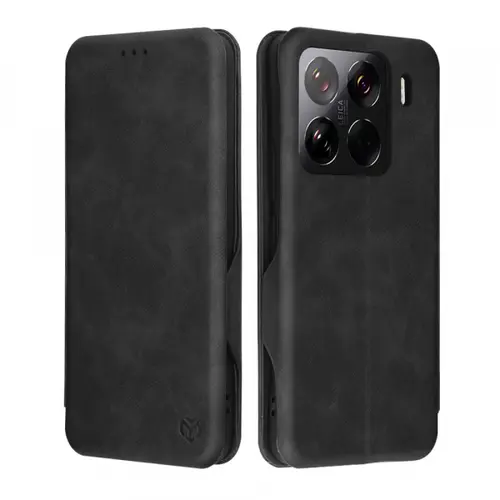 Husa pentru Xiaomi 15 Pro, Techsuit, Safe Wallet Plus, Neagra
