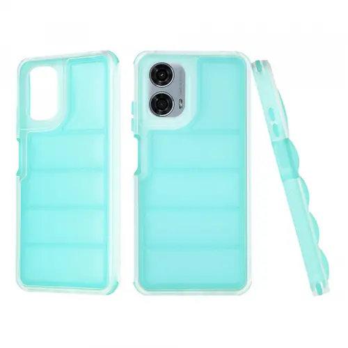Husa pentru Motorola Moto G24 Power, Techsuit, Wave Shield, Turcoaz