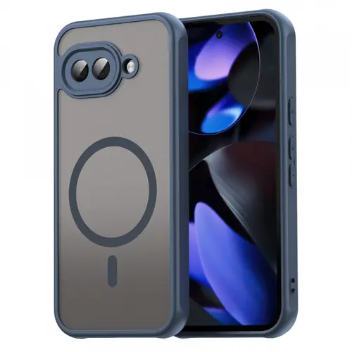 Husa Techsuit HaloFrost II MagSafe pentru Google Pixel 9a,  Albastru