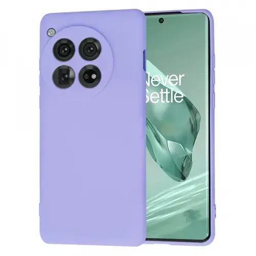Husa pentru OnePlus 12, Techsuit, SoftFlex, Mov Deschis