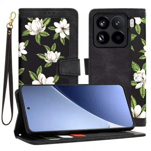 Husa pentru Xiaomi 15 Pro, Techsuit, FlipCraft, Neagra