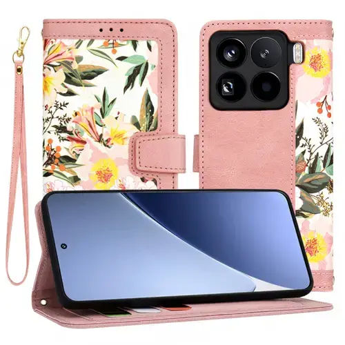 Husa pentru Xiaomi 15 Pro, Techsuit, FlipCraft, Roz