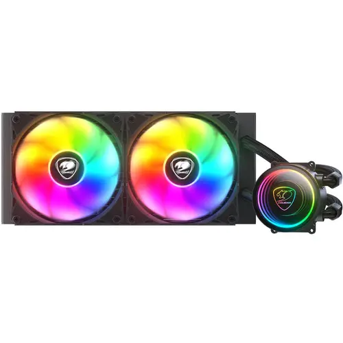 Cooler CPU Cougar Poseidon Elite ARGB 240, 2 x 120mm