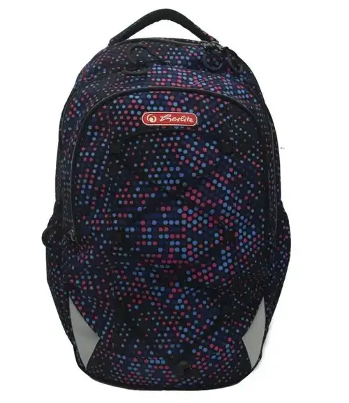 Rucsac Herlitz Strings Pro, 43x29x22 cm, motiv Dots 2025