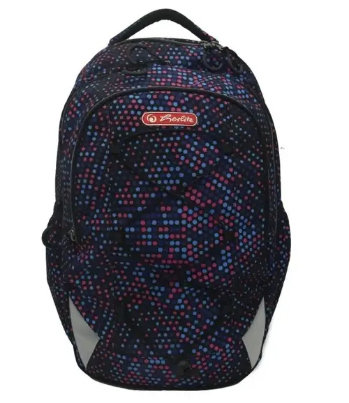 Rucsac Herlitz Strings Pro, 43x29x22 cm, motiv Dots 2025