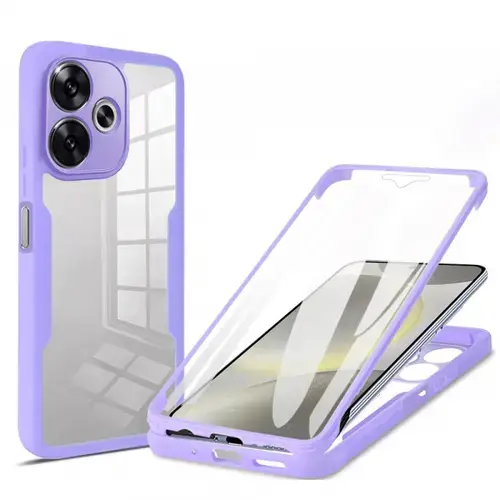 Husa Techsuit ColorVerse 360 pentru  Poco F6, Mov