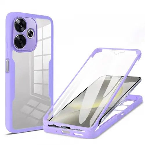 Husa Techsuit ColorVerse 360 pentru  Poco F6, Mov