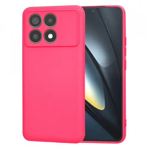 Husa Techsuit SoftFlex pentru Poco F6 Pro,  Roz