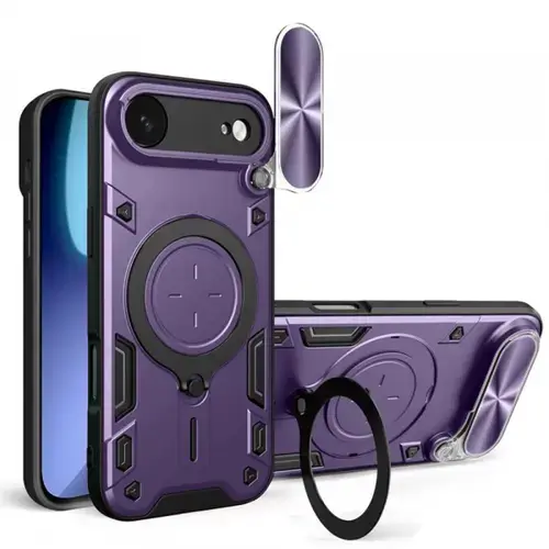 Husa pentru Apple iPhone Air, Techsuit, CamGuard Pro, Mov