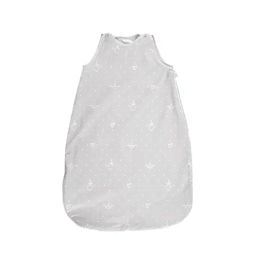 Sac de dormit de vara Lorelli Bear Grey, 85 cm, 12-18 luni, bumbac ranforce