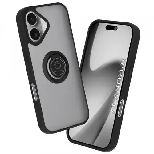 Husa pentru Apple iPhone 17, Techsuit, Glinth, Neagra