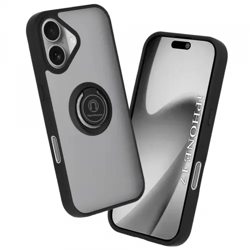 Husa pentru Apple iPhone 17, Techsuit, Glinth, Neagra