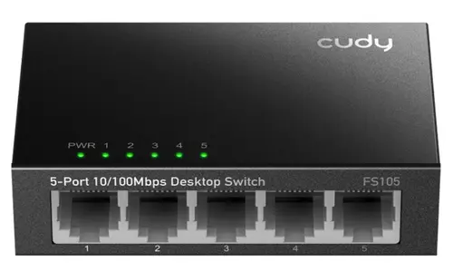 Switch CUDY FS105, 5 porturi, Fast Ethernet
