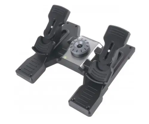 Pedale pentru simulator de zbor Logitech G Saitek PRO Flight, USB