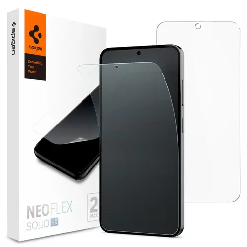 Folie de protectie Ecran Spigen Neo Flex pentru Samsung Galaxy S24 S921, HydroGel, Set 2 bucati AFL07439