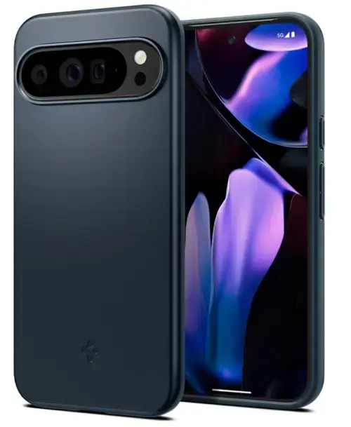 Husa pentru Google Pixel 9 Pro XL, Spigen, Thin Fit, Bleumarin