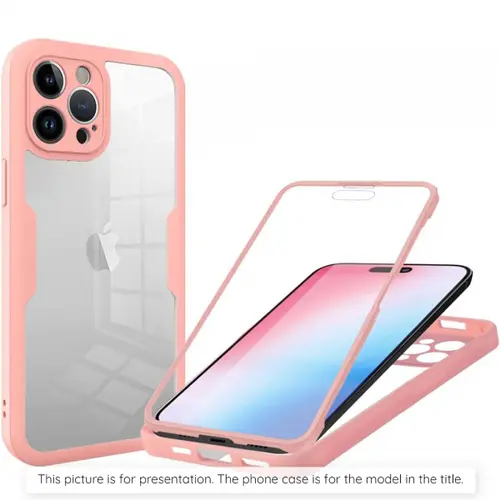 Husa Techsuit ColorVerse 360 pentru Honor 400, Roz