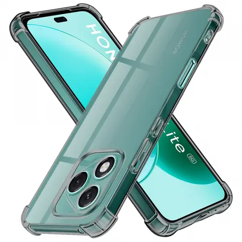 Husa Techsuit Shockproof Clear pentru Honor 400 Lite, Neagra
