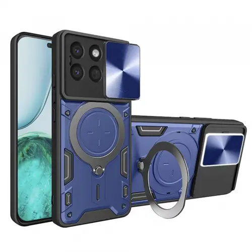 Husa pentru Honor X8c, Techsuit, CamGuard Pro, Albastra