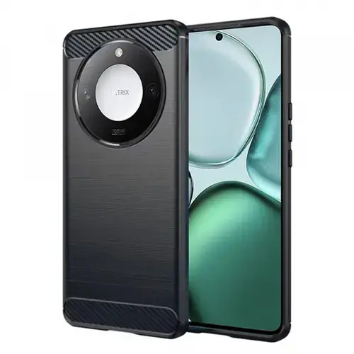 Husa pentru Honor X9c Smart, Techsuit, Carbon, Neagra
