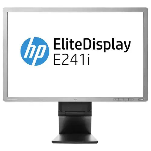 Monitor Refurbished HP EliteDisplay E241i, 24 Inch Full HD IPS LED, VGA, DVI, USB, Grad A-