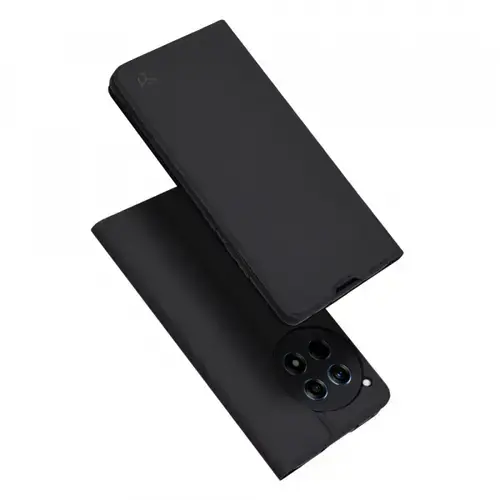 Husa pentru OnePlus 12R, Techsuit, Magskin Book, Neagra