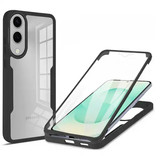 Husa pentru Samsung Galaxy S25 Edge S937, Techsuit, ColorVerse 360, Neagra