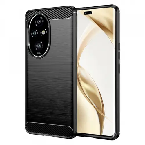 Husa pentru Honor 200 Pro, Techsuit, Carbon, Neagra
