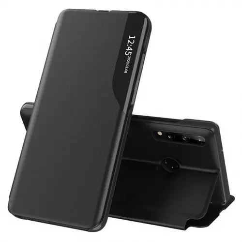 Husa pentru Samsung Galaxy A20s A207, Techsuit, eFold, Neagra
