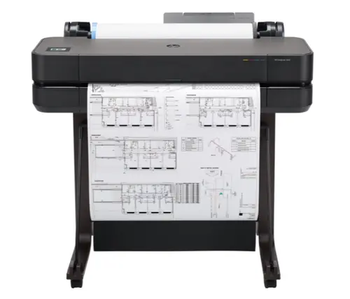 Plotter Inkjet HP DesignJet T630 24inch 2025, A1, Wi-Fi, Retea