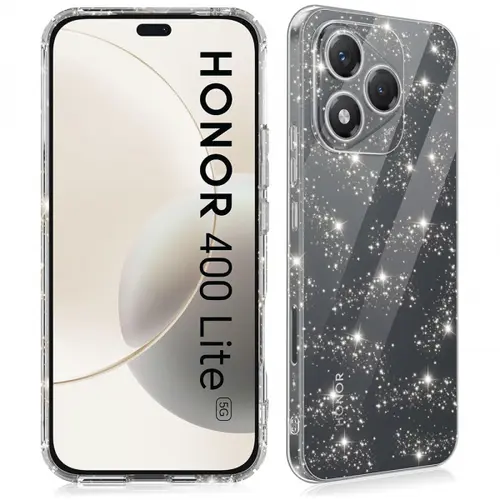 Husa Techsuit SparkleSkin pentru Honor 400 Lite, Transparenta