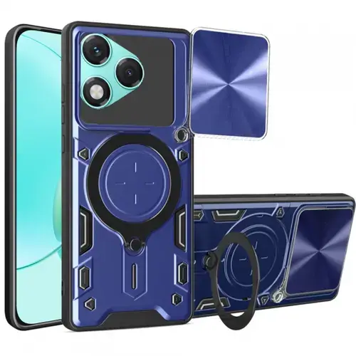 Husa Techsuit CamGuard Pro pentru Honor 400 Lite, Albastru